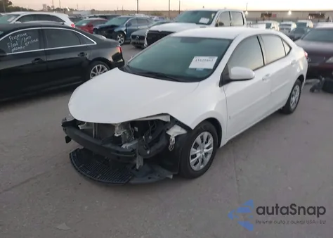 2016 Toyota Corolla L from USA, damaged, VIN 5YFBURHE7GP387261